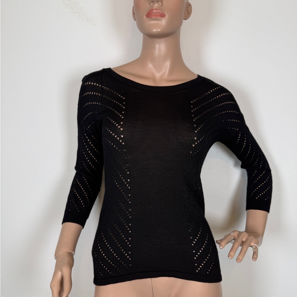 Express Black Crew Neck Sweater
